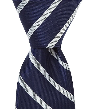 Class Club Boys Diagonal Stripe 50#double; Tie