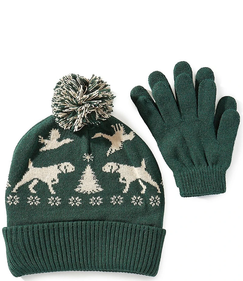 Class Club Boys Dog Duck Fair Isle Set