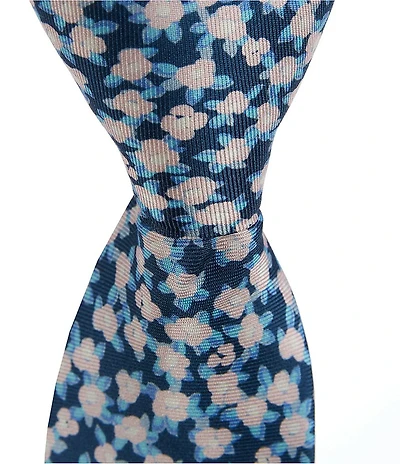 Class Club Boys Floral Print 14#double; Zipper Tie