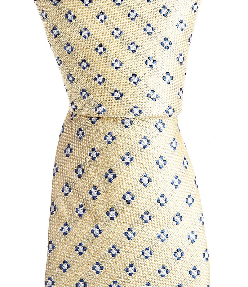 Class Club Boys Neat Print Silk 50#double; Tie