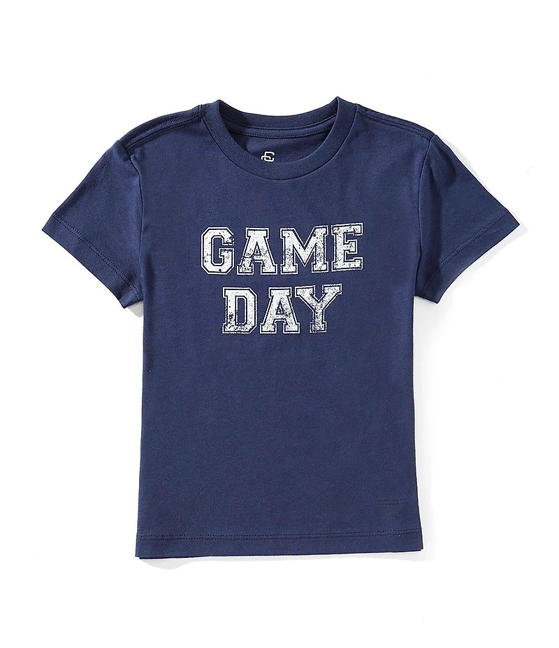 Class Club Little Boys Game Day Crew Neck Short Sleeve T-Shirt