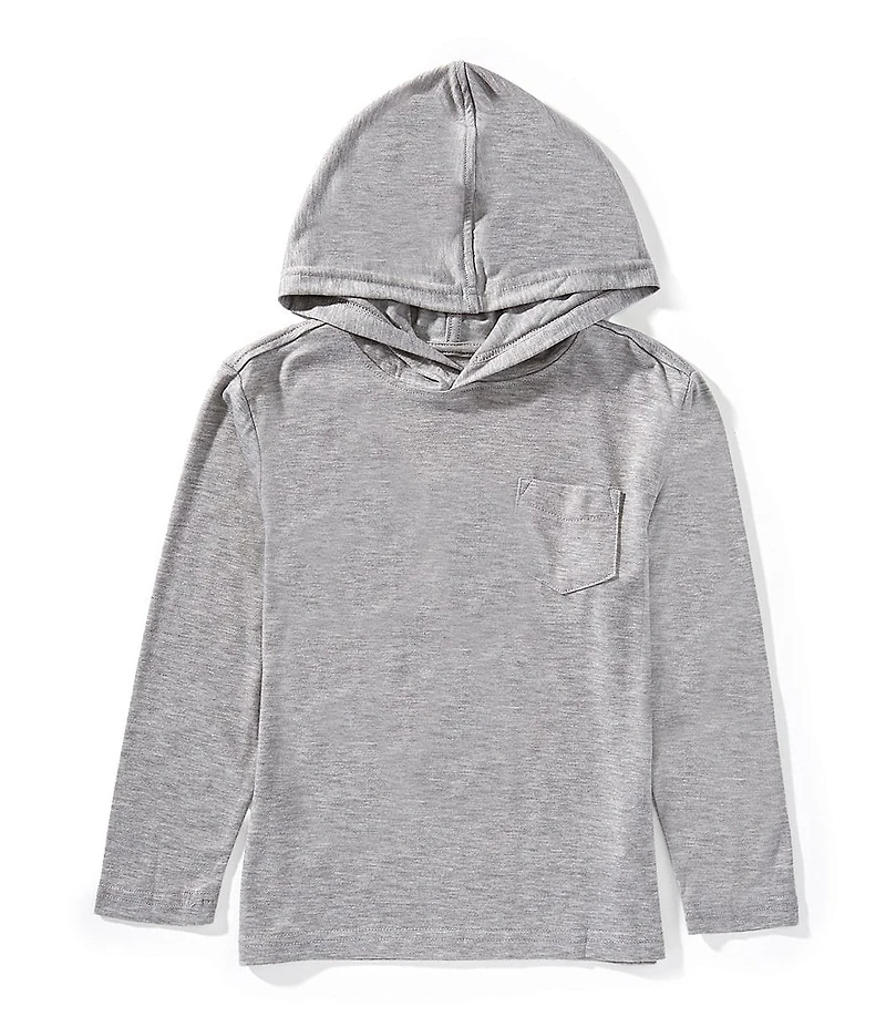 Class Club Little Boys Jersey Knit Pocketed Long Sleeve Hoodie
