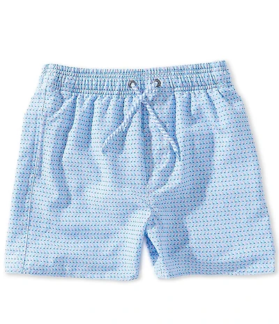 Class Club Little Boys Parrot Print Swim Trunks