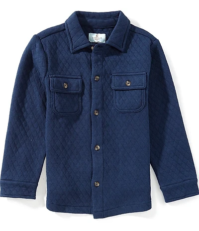 Class Club Little Boys Quilted Shacket