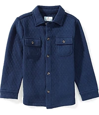 Class Club Little Boys Quilted Shacket