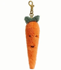 COACH Carroty Carrot Plushie Bag Charm in Shearling