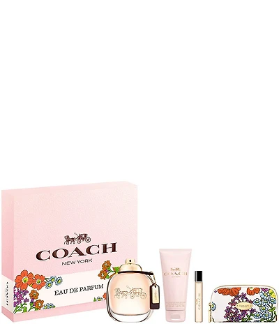 COACH Coach Eau de Parfum 4-Piece Gift Set