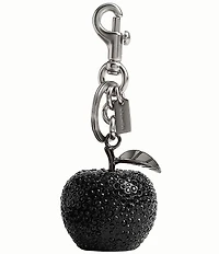 COACH Crystal Apple Bag Charm