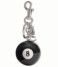 COACH Eight Ball Bag Charm