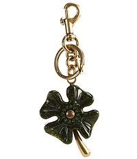 COACH Four Leaf Clover Bag Charm