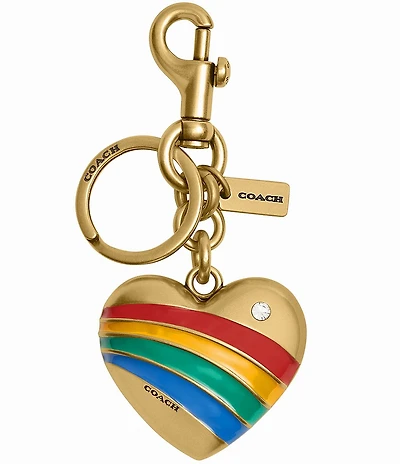 COACH Heart Bag Charm