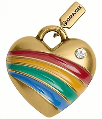 COACH Rainbow Shoelace Charm