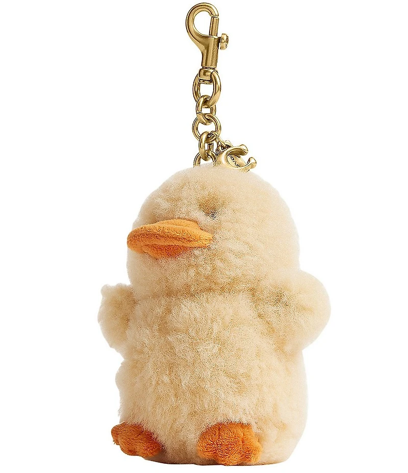 COACH Shearling Duck Bag Charm