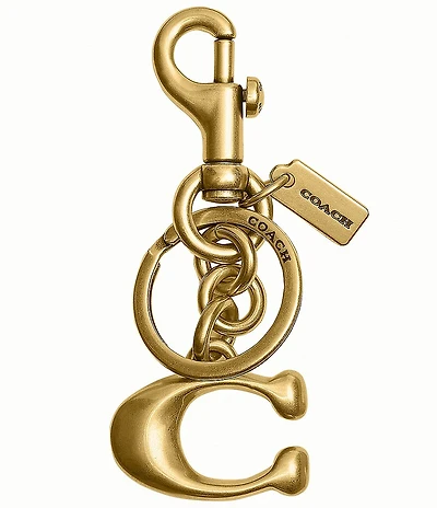 COACH Signature C Bag Charm