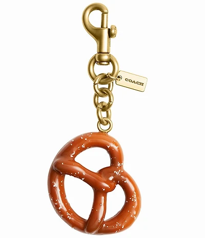 COACH Small Pretzel Bag Charm