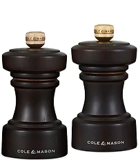 Cole & Mason Hoxton Salt and Pepper Mill Gift Set, 4#double;