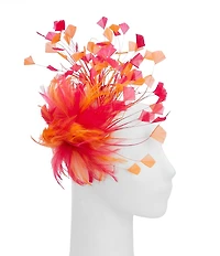 Collection 18 Multi Feather Derby Fascinator