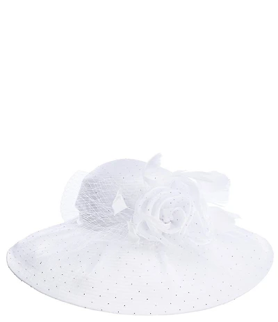 Collection 18 Shine Wide Brim Dress Hat