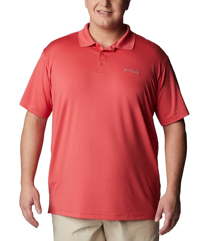 Columbia PFG Big & Tall Low Drag Offshore Short Sleeve Polo Shirt