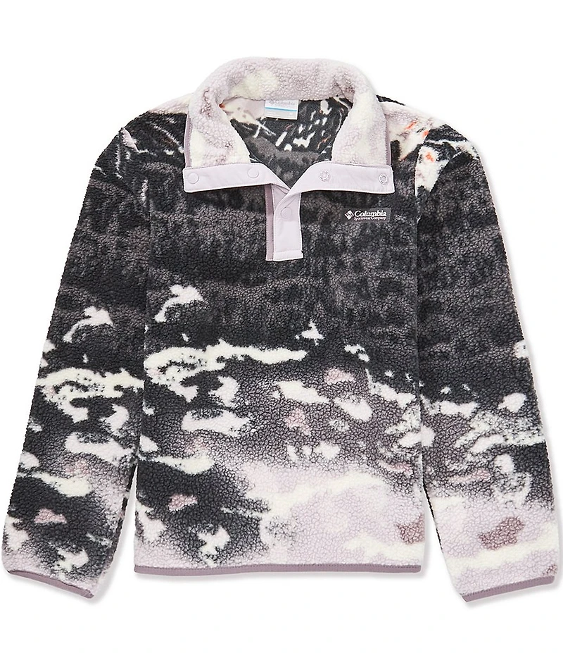 Columbia Big Boys Helvetia II Printed Half Snap Fleece Pullover