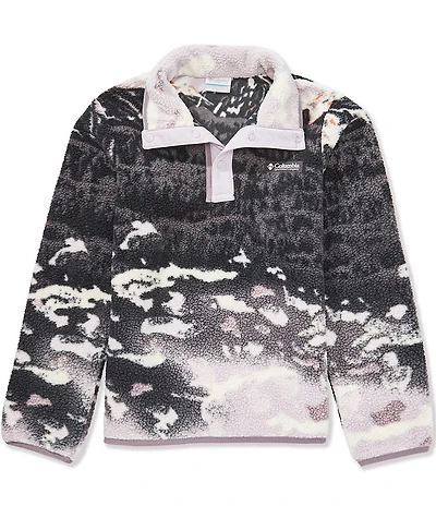 Columbia Big Boys Helvetia II Printed Half Snap Fleece Pullover
