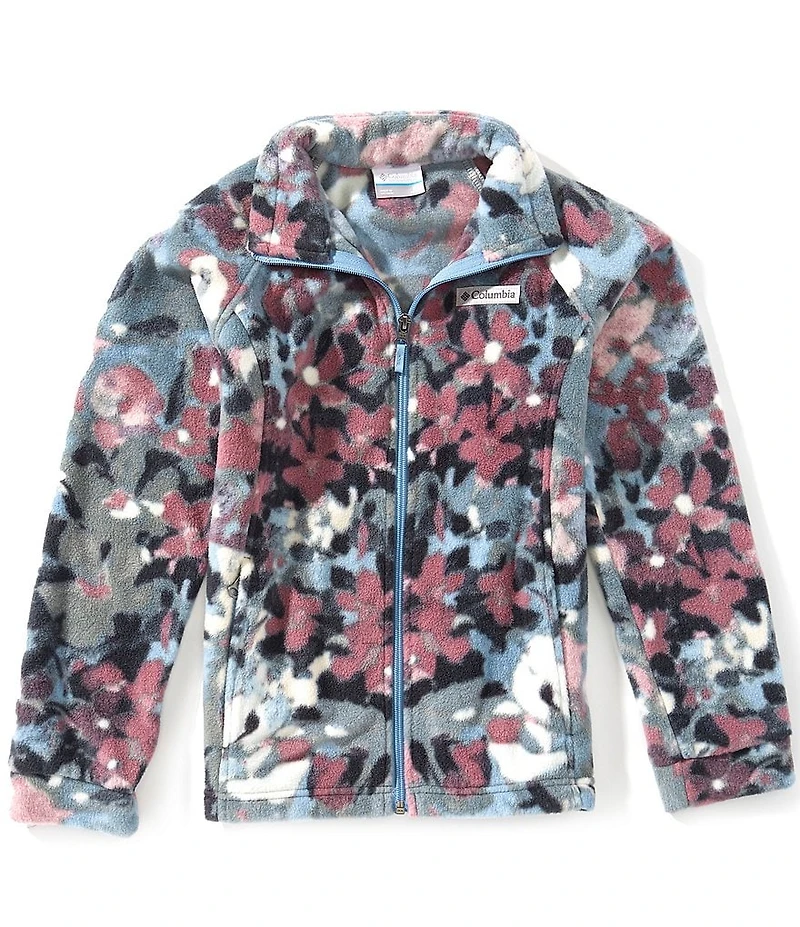 Columbia Big Girls Benton Springs II Printed Fleece Jacket