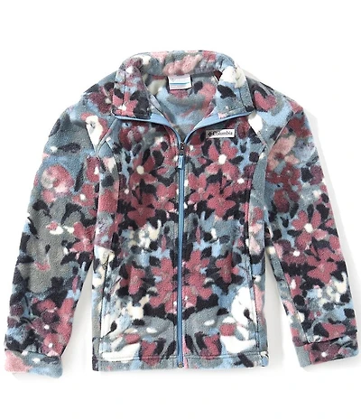 Columbia Big Girls Benton Springs II Printed Fleece Jacket