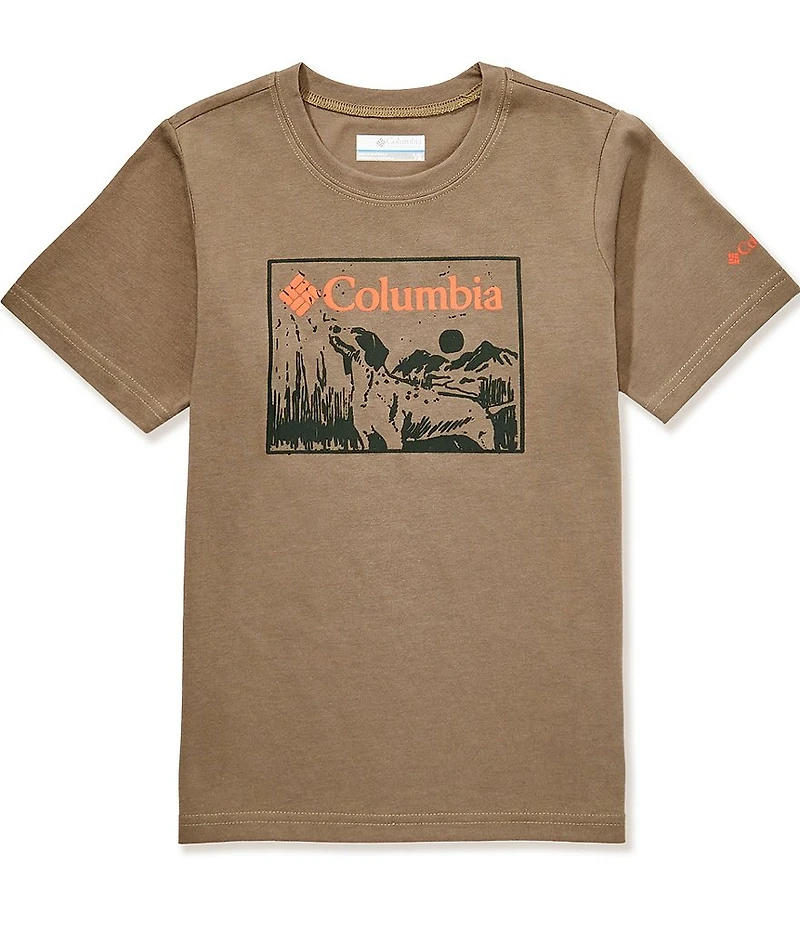 Columbia Boys Short Sleeve Graphic La Poudre Pass T-Shirt