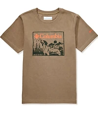 Columbia Boys Short Sleeve Graphic La Poudre Pass T-Shirt