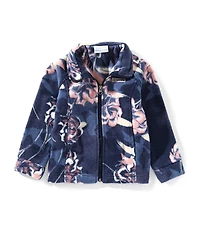Columbia Little Girls Benton Springs™ II Long-Sleeve Printed Fleece Jacket