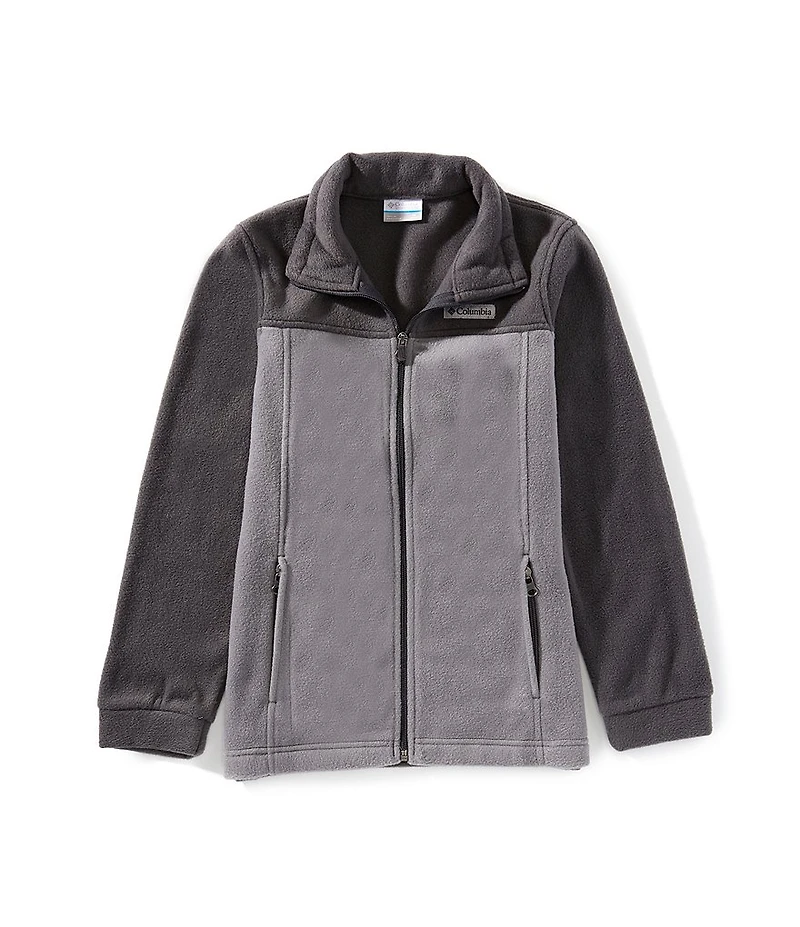 Columbia Boys Long Sleeve Steens MT II Fleece Zip-Up Jacket