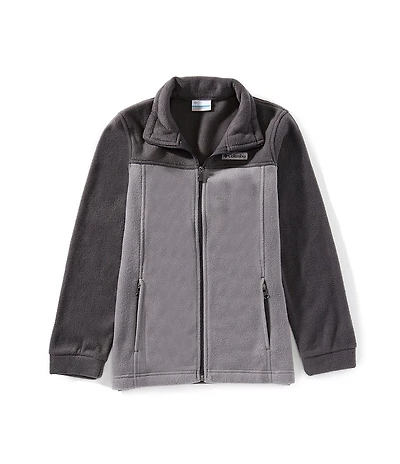 Columbia Boys Long Sleeve Steens MT II Fleece Zip-Up Jacket