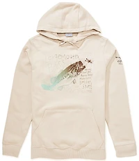 Columbia PFG Castback X Paul Puckett Dark Stone Hoodie