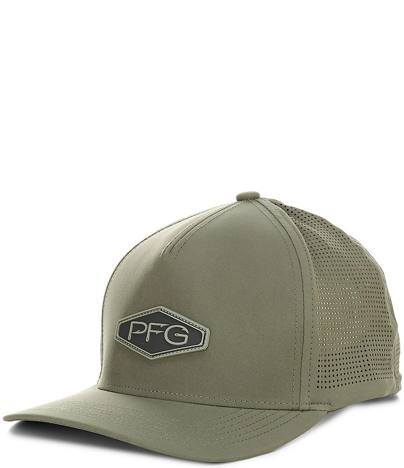 Columbia PFG Elite 3D Hooks Logo Stretch Snap Back Hat