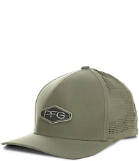 Columbia PFG Elite 3D Hooks Logo Stretch Snap Back Hat