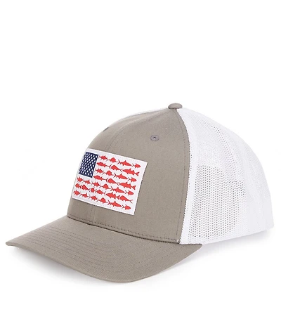 Columbia PFG Fish Flag Patch Mesh Trucker Cap