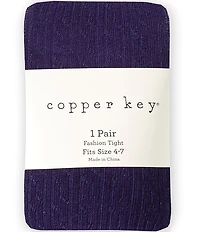 Copper Key Big Girl Cable Knit Tights