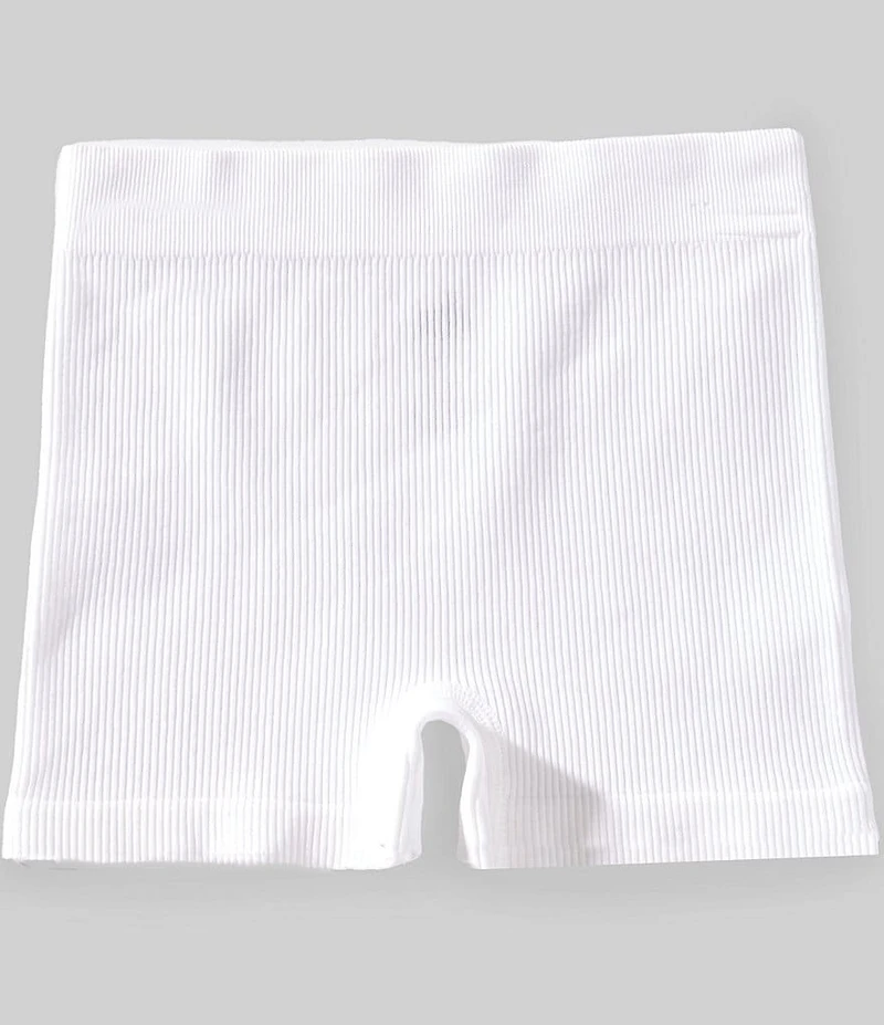 GB Girls Big Girls Ribbed Bike Shorts