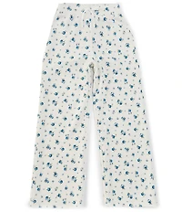 Copper Key Big Girls Floral Print Lounge Life Flare Pants