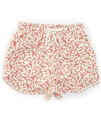 Copper Key Big Girls Micro Floral Lounge Life Shorts