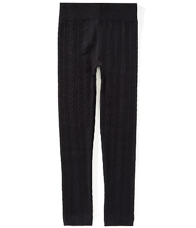Copper Key Big Girls Cable Knit Leggings