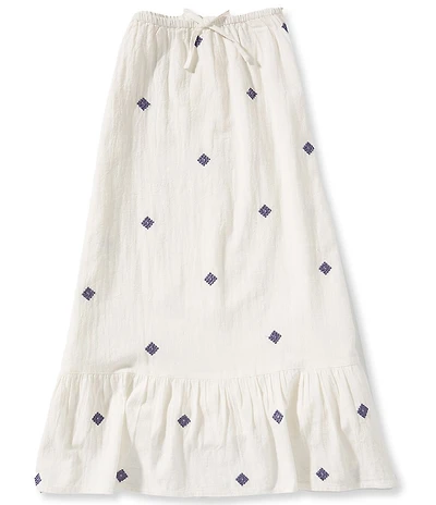 Copper Key Big Girls Embroidered Maxi Skirt