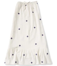 Copper Key Big Girls Embroidered Maxi Skirt