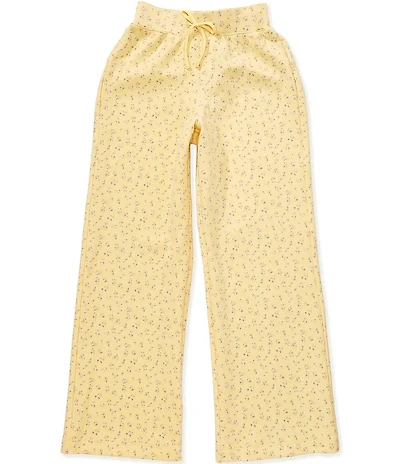 Copper Key Big Girls Floral Print Lounge Life Flare Pants