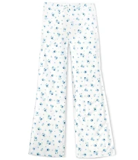 Copper Key Big Girls Floral Print Pointelle Pants