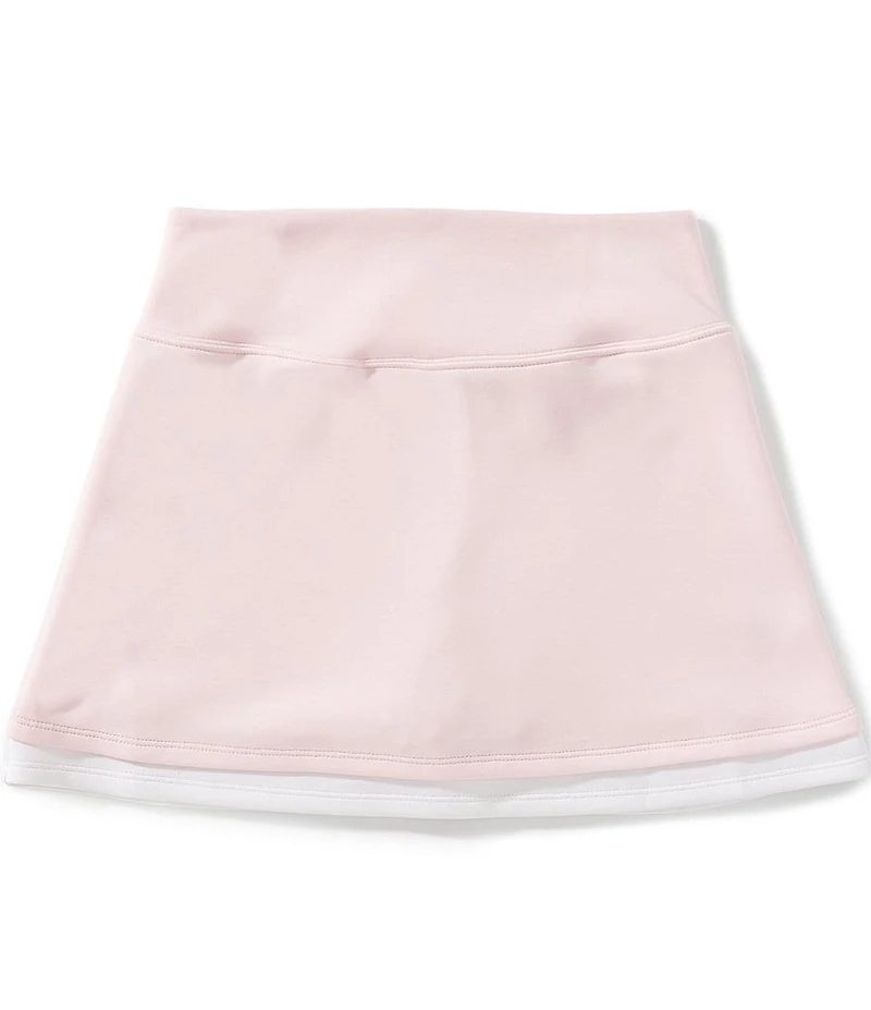 Copper Key Big Girls Lounge Life Straight Hem Ringer Skort