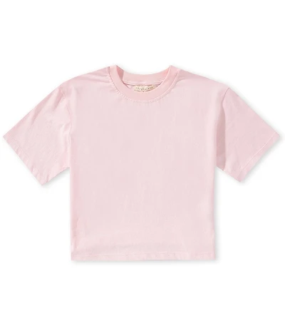 Copper Key Big Girls Short Sleeve Boxy Tee