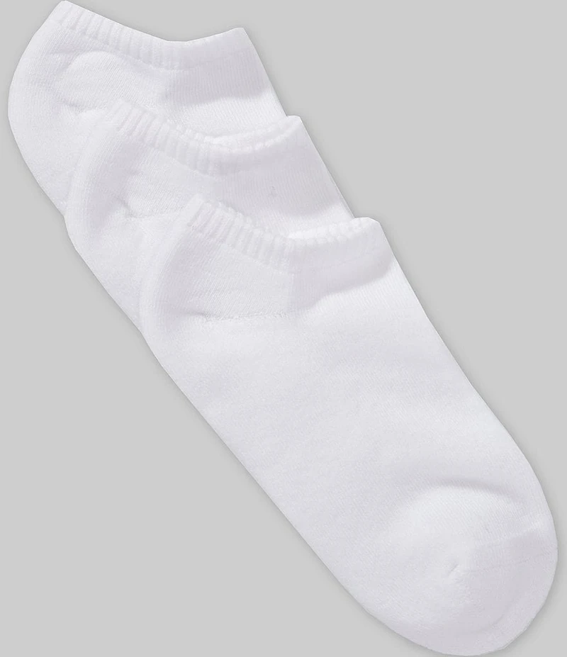 Copper Key Girls 3-Pack Cushioned No Show Socks