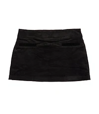Copper Key Little Girls Claudia Black Velvet Skirt