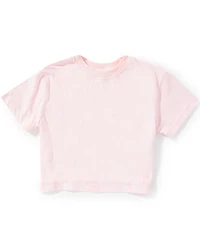 Copper Key Little Girls Short Sleeve Boxy Tee